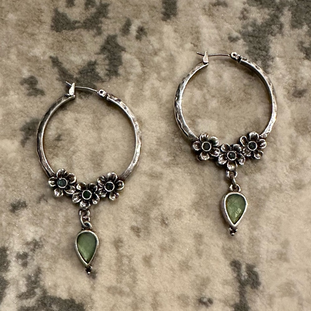Lucky Dangle Hoops